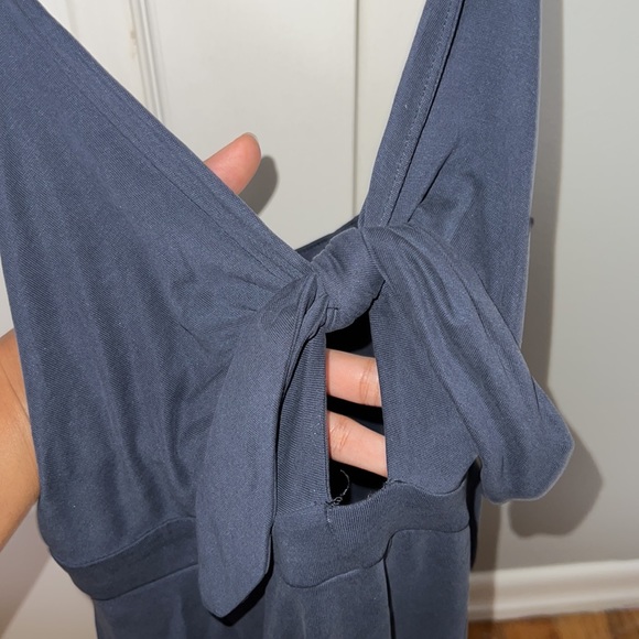 Urban Outfitters Alix Tie Front Romper - Picture 4 of 5